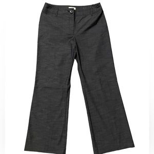 Ann Taylor LOFT Petite Dark Grey Work Pants: